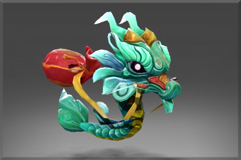 Courier - Little Green Jade Dragon